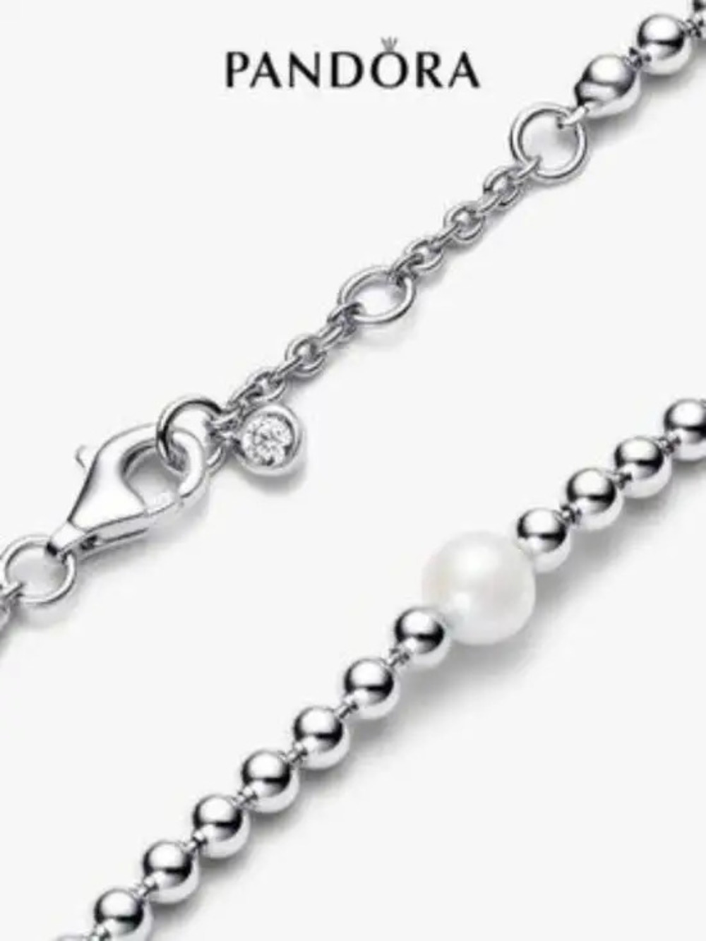 Pandora Twisted Rope Snake Chain Bracelet Sterling Silver